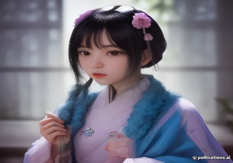 白虎萝莉平台界面展示，靛蓝紫色渐变玻璃拟态风格，画面呈现清新通透的内容创作场景，光线柔和专业感强